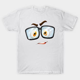 Face with Glasses T-Shirt